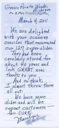 127 slide scanning testimonial